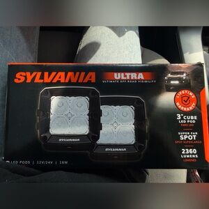 Sylvania Ultra 3" Cube LED Pod - Black